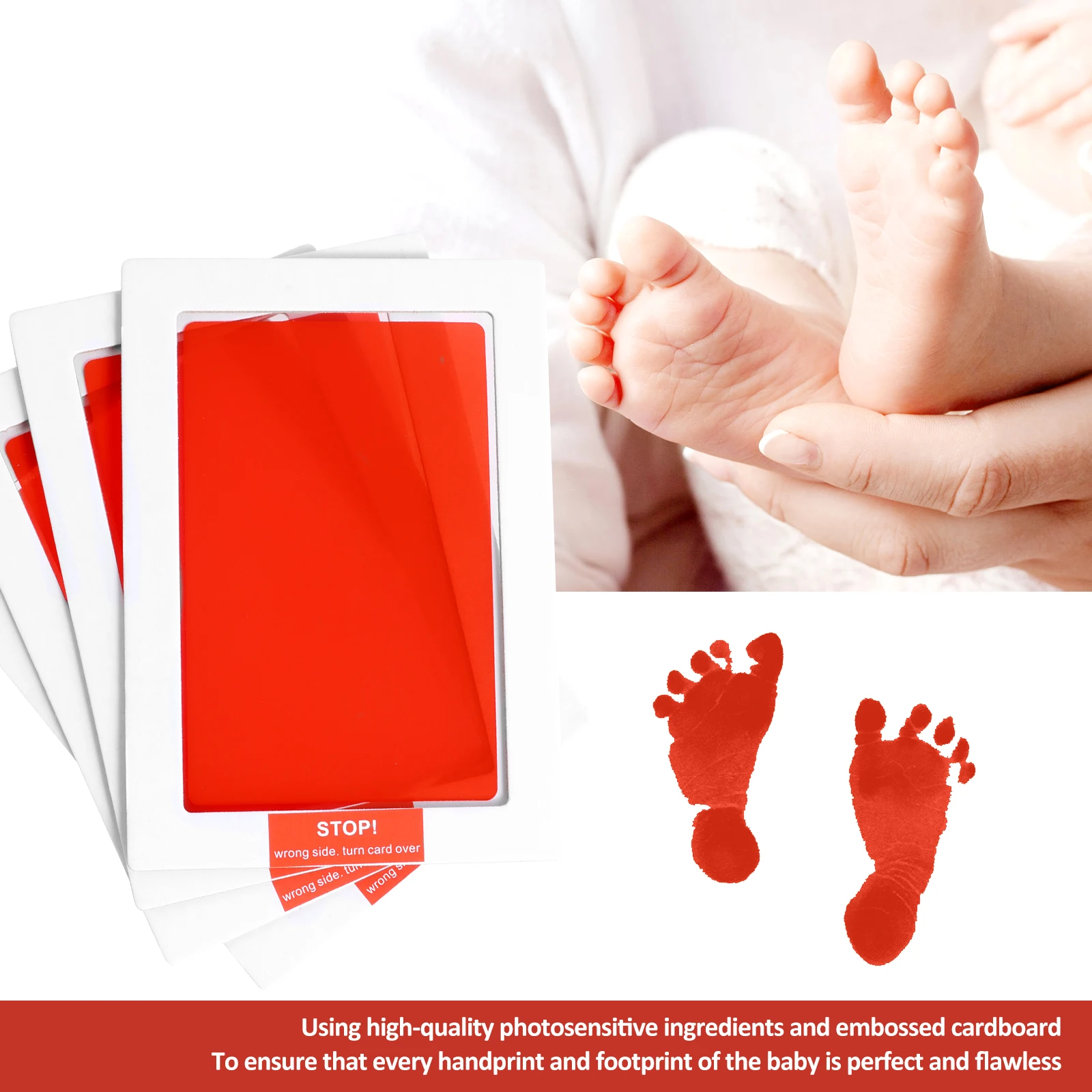 4 шт., набор для рисования лап и ног, без чернил