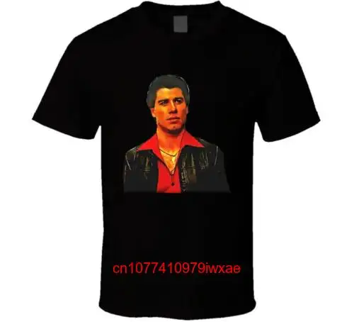 Day Night Fever John Travolta Tony Manero Movie Fan T Shirt maniche lunghe o corte