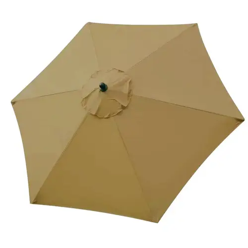 Imagen 2 del producto Toldo de repuesto para sombrilla de Patio, cubierta protectora impermeable con 6 varillas, UV30 +, para exteriores, Playa y jardín, 2m/3m