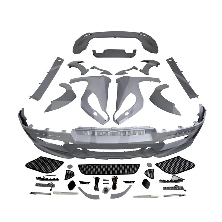 

HM STYLE PP WIDE BODY KITS DOUBLE EXHAUST for 2008-2013 BMW X6 E71