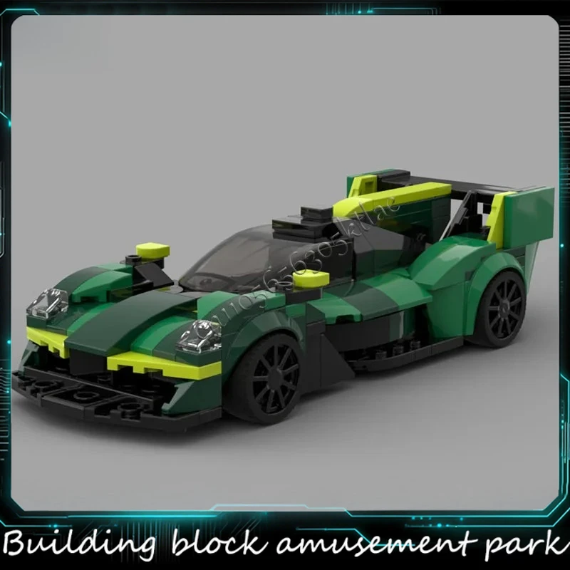 

297PCS MOC Customize Speed Competition Series LM Racing Build Blocks Model DIY Creative Technology Bricks Toys Kid Festival Gift
