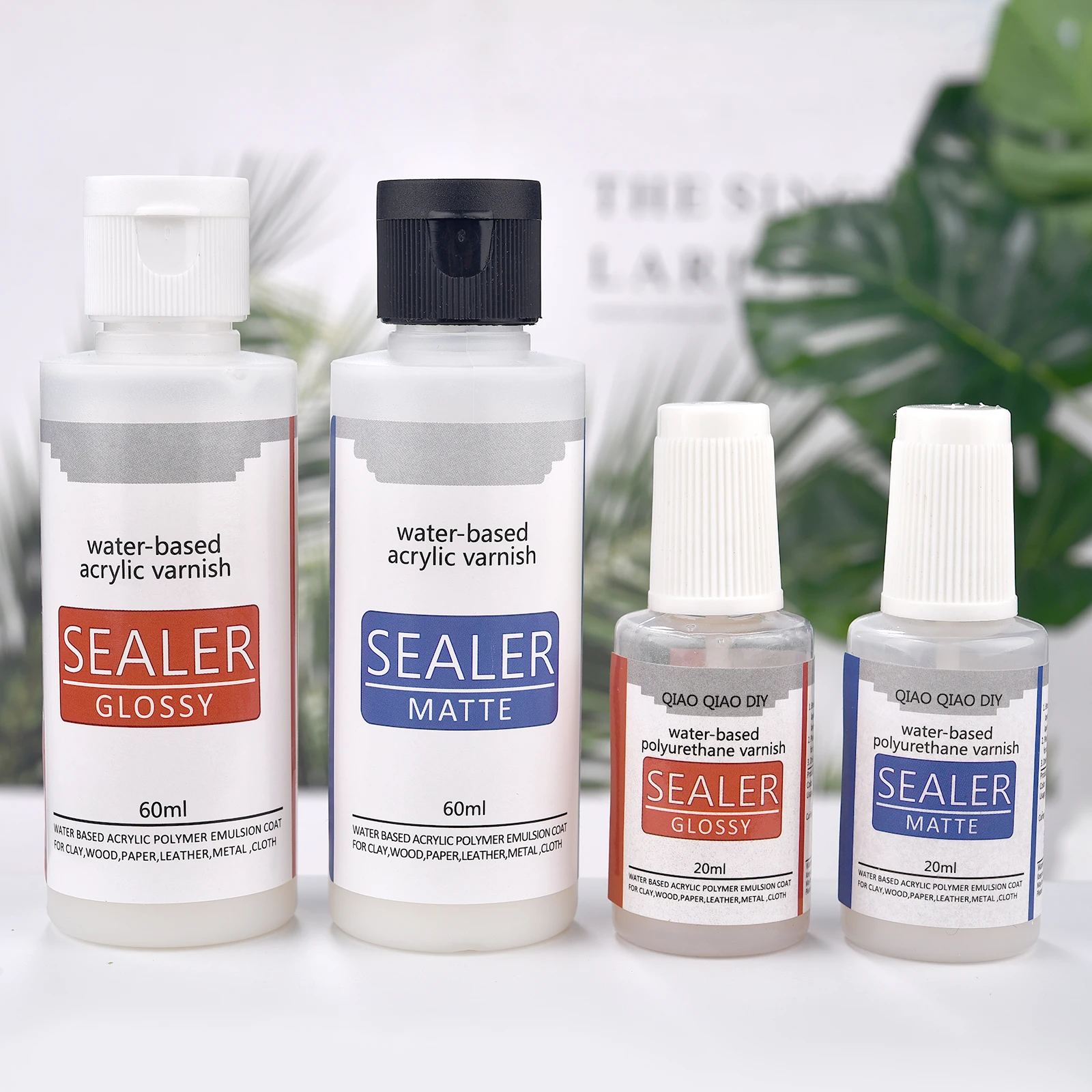 1Bottle 20/60ml Waterproof Protects Brightening Gel Oil Sealant Mold Polishing DIY Crafts Jewelry Epoxy Resin Glossy Sealer