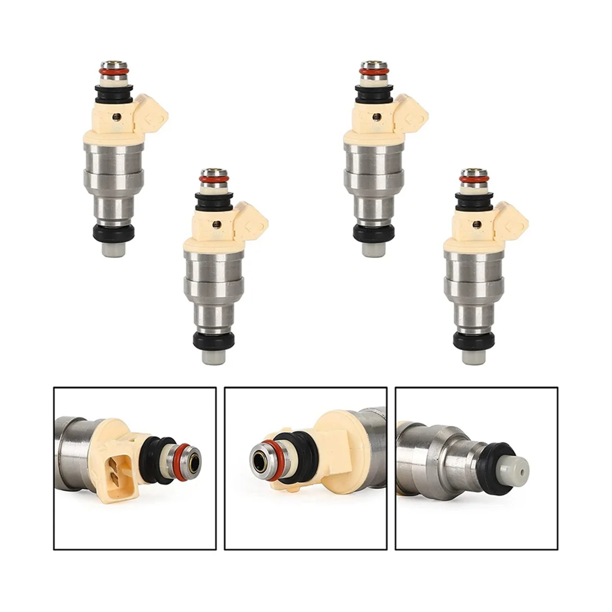 Boquilla de inyector de combustible para HYUNDAI SONATA, inyectores de 4 piezas, 3531032560, 35310-32560, 9250930001, 1.6L, 1.8L, 2.4L, 3.0L, 560