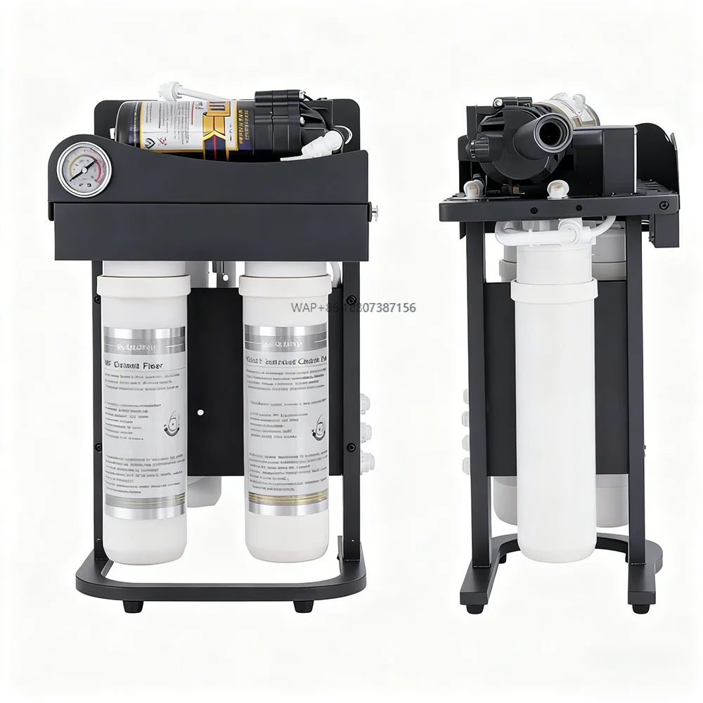 1000GPD Tankless  Electric Reverse Osmosis Water Filter System with Self-Cleaning 4-Stage Filtration Quick Connect