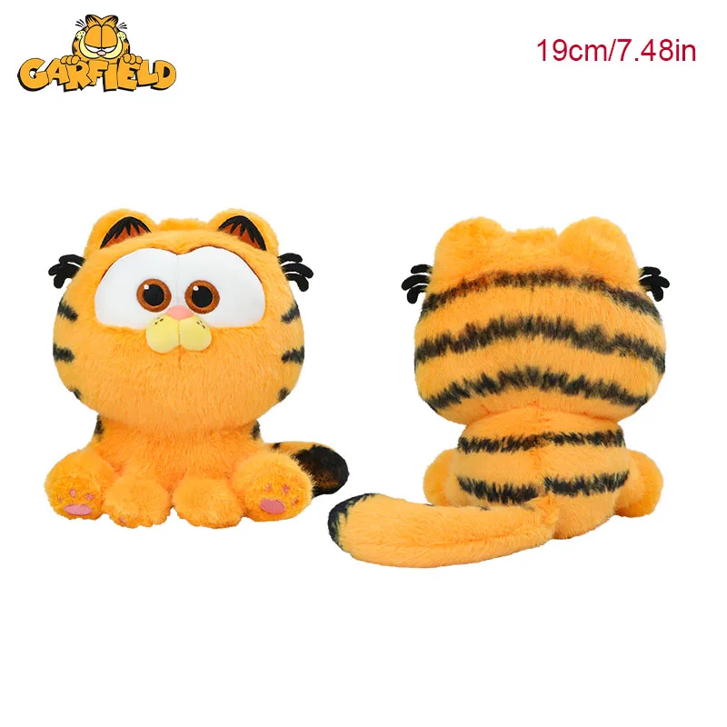 Original Garfield Cat Anime Plush Toys Cute Garfield Family Odie Stuffed Anime Plushies Kawaii Cartoon Peluche Dolls Gifts