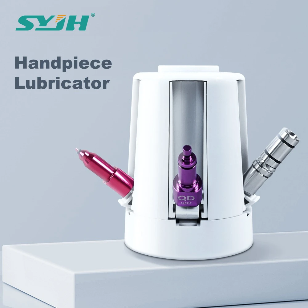SYJH Dental Handle Lubrication System Tool Dentistry Air Turbine Multiple Interfaces Oiling Cleaning Machine Oil Spray Dentist