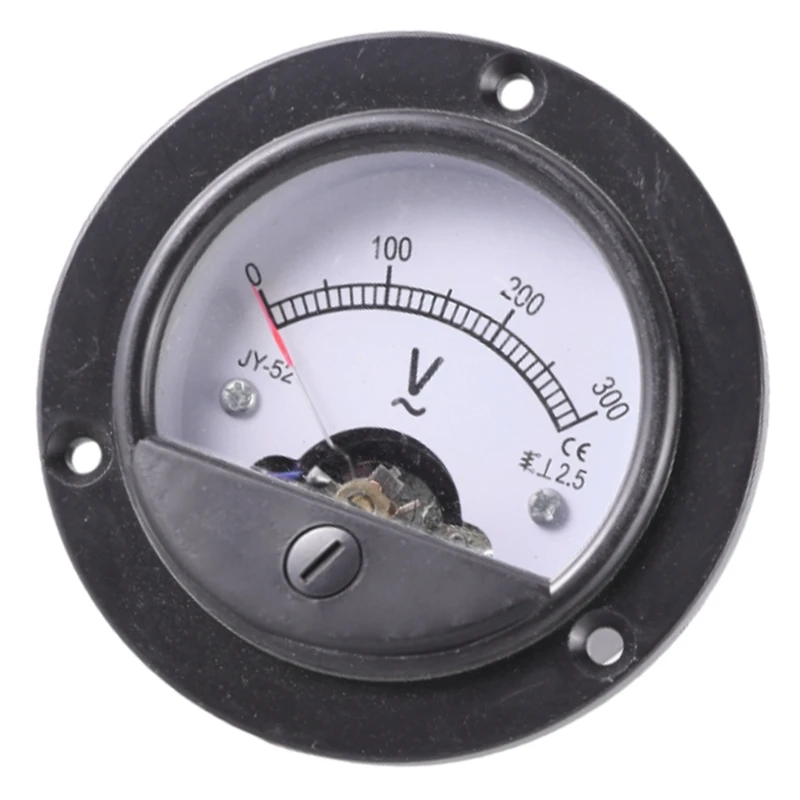 2025 New Voltmeter for AC0-300Volt AC0-450V Square Analog Needle Panel Meter Electronic