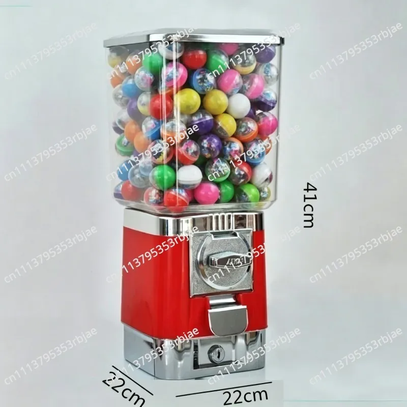 Bounce ball vending machine with coin box GV18F, candy vending machine