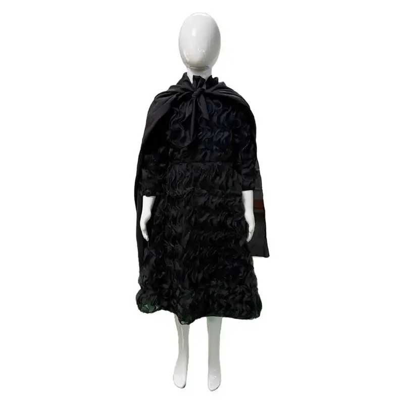 إلفابا الساحرة تأثيري الخيال الفتيات قبعة نظارات الملابس 2024 فيلم Wiked زي تمويه في سن المراهقة 4 إلى 16 سنة ملابس لعب الأدوار