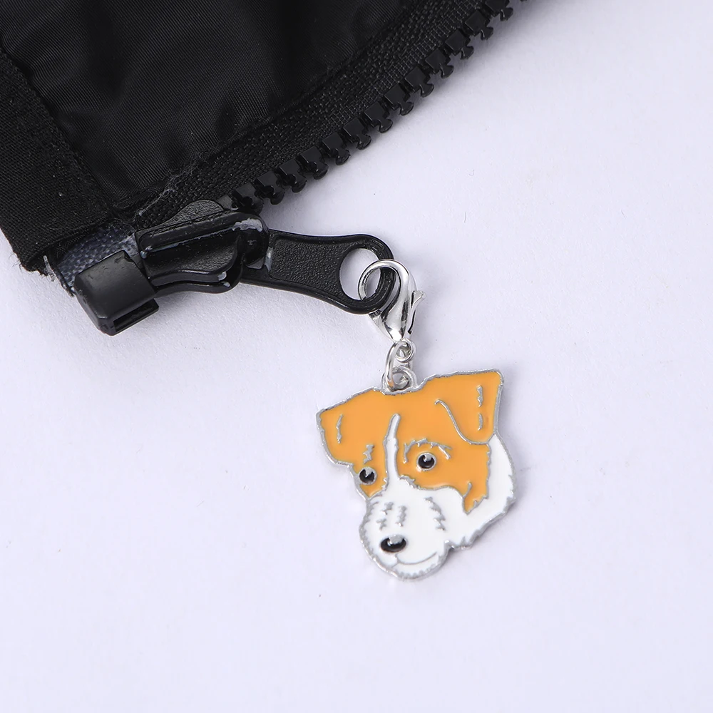 10PCS/LOT Enamel Charms pet dog Pendants For DIY Handmade Earrings Bracelets Necklaces Jewelry Making Crafts Accessories