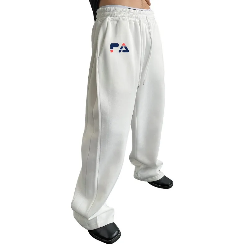 

2026 Men's Casual Sports Training Pants European And American Style Gym Wear New Year's Fashion Sports Pants for Outdoor Wear