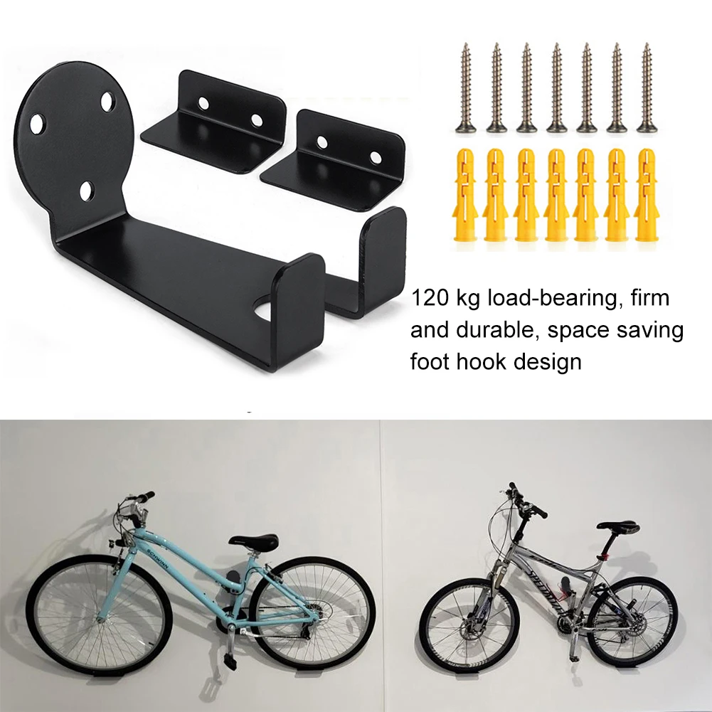 1/2 Set Bike Wall Mount Hook Portable Bicycle Stand Parking Holder Support Bike Display Garage Holder Bicycle Accessories