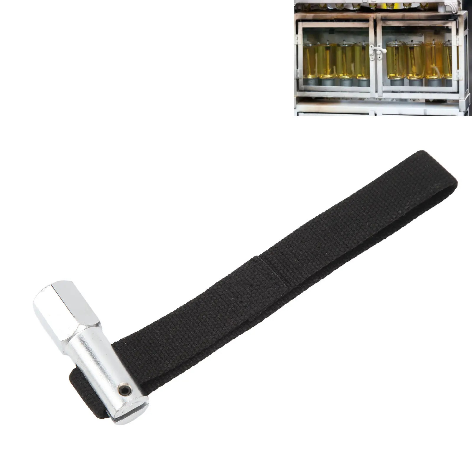 

Ключ для ремня масляного фильтра 1/2 дюйма для промышленного обслуживания автомобилей - инструмент для снятия ремня фильтра