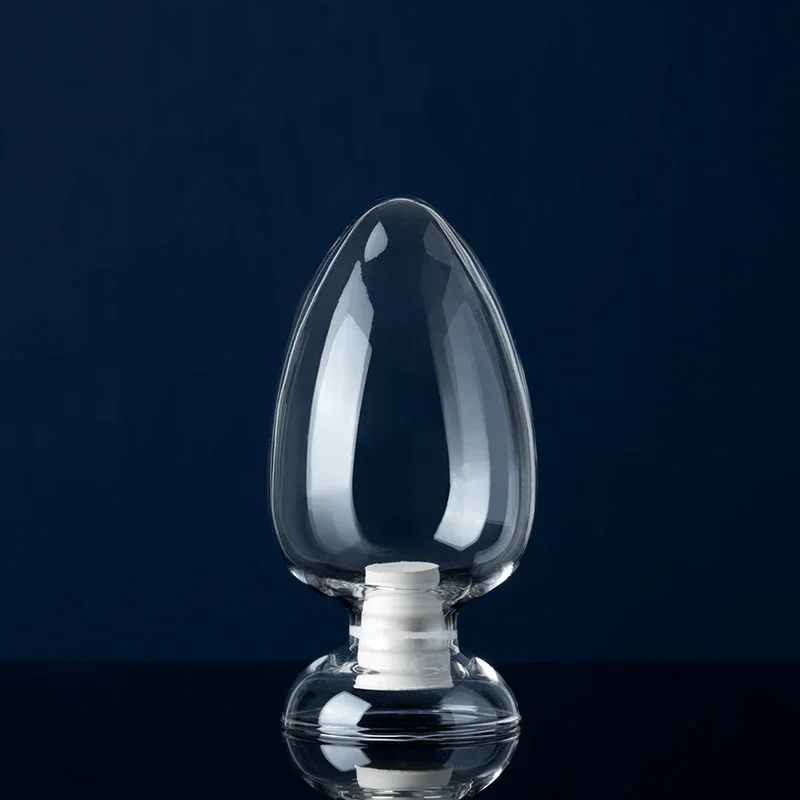 

Стеклянная бутылка для демонстрации образцов Стеклянная бутылка для семян с пробкой Лабораторная коническая бутылка 125 мл 250 мл 500 мл, 1 шт.