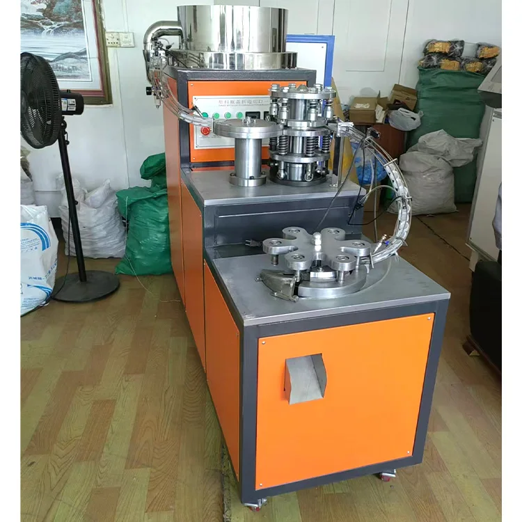 High-Speed Automatic Plastic Bottle Cap Cutting & Slitting Machine Competitive Price
