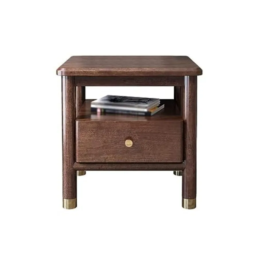 

Sofa Side Table Bedside Table Home Living Room Bedroom Small Side Cabinet with Drawer, Sideboard Corner Cabinet Hotel Room Beds