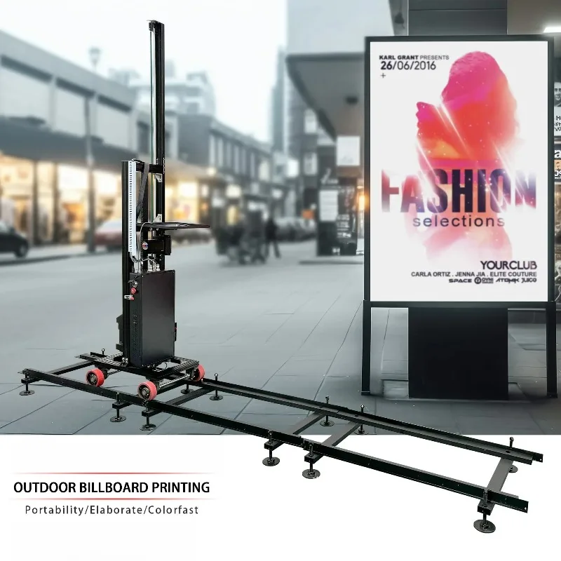 3D Wall Floor Printer Wall Mural Printer UV Laser Vertical Printing Machine for Home Decoration Inkjet Painting Outdoor Wall