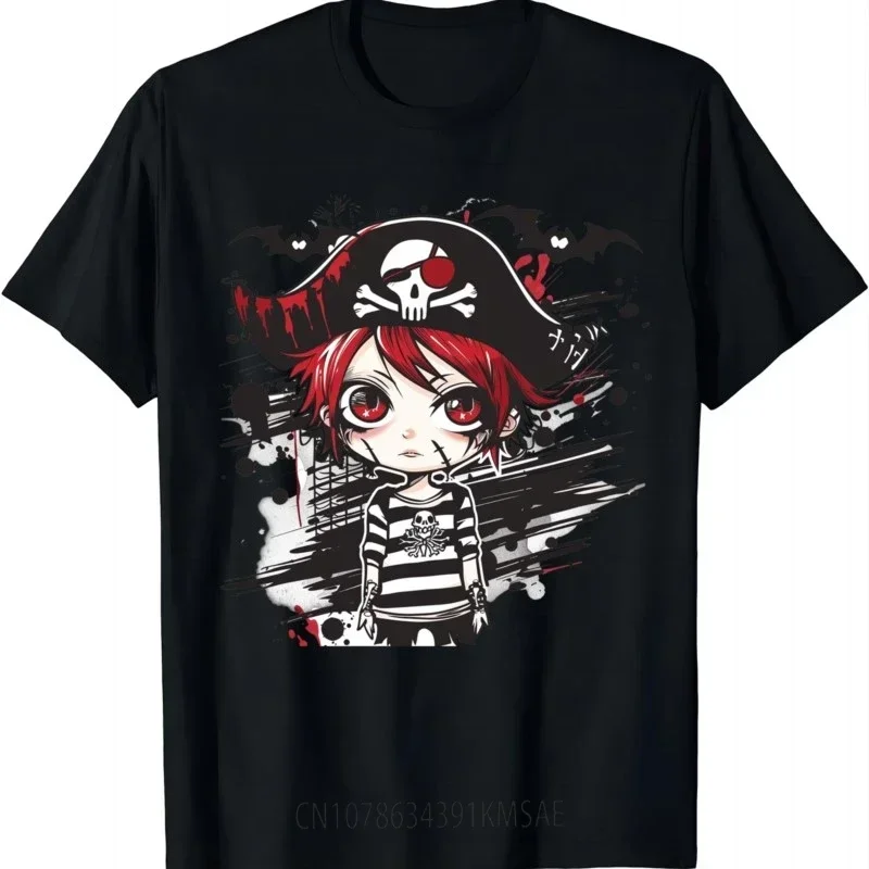 Funny Gift Pirate Princess Tee Mystic Adventures in Ink Women Men Clothing Custom Printed Graphic T Shirts  Anime Clothes