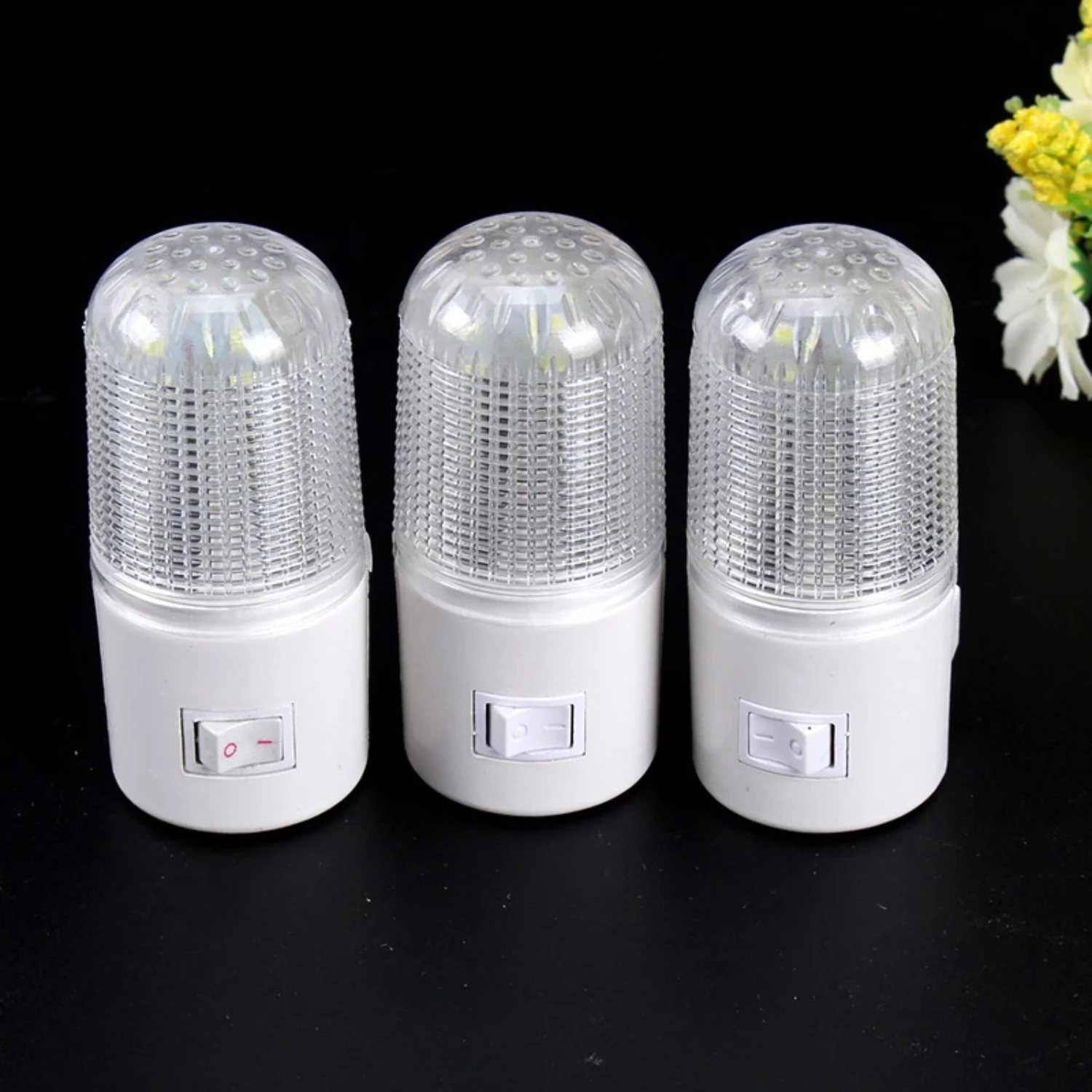 Socket LED Night Lights Wall Lamp for Baby Feeding Bedside Hallway Cabinet Stairs Lighting