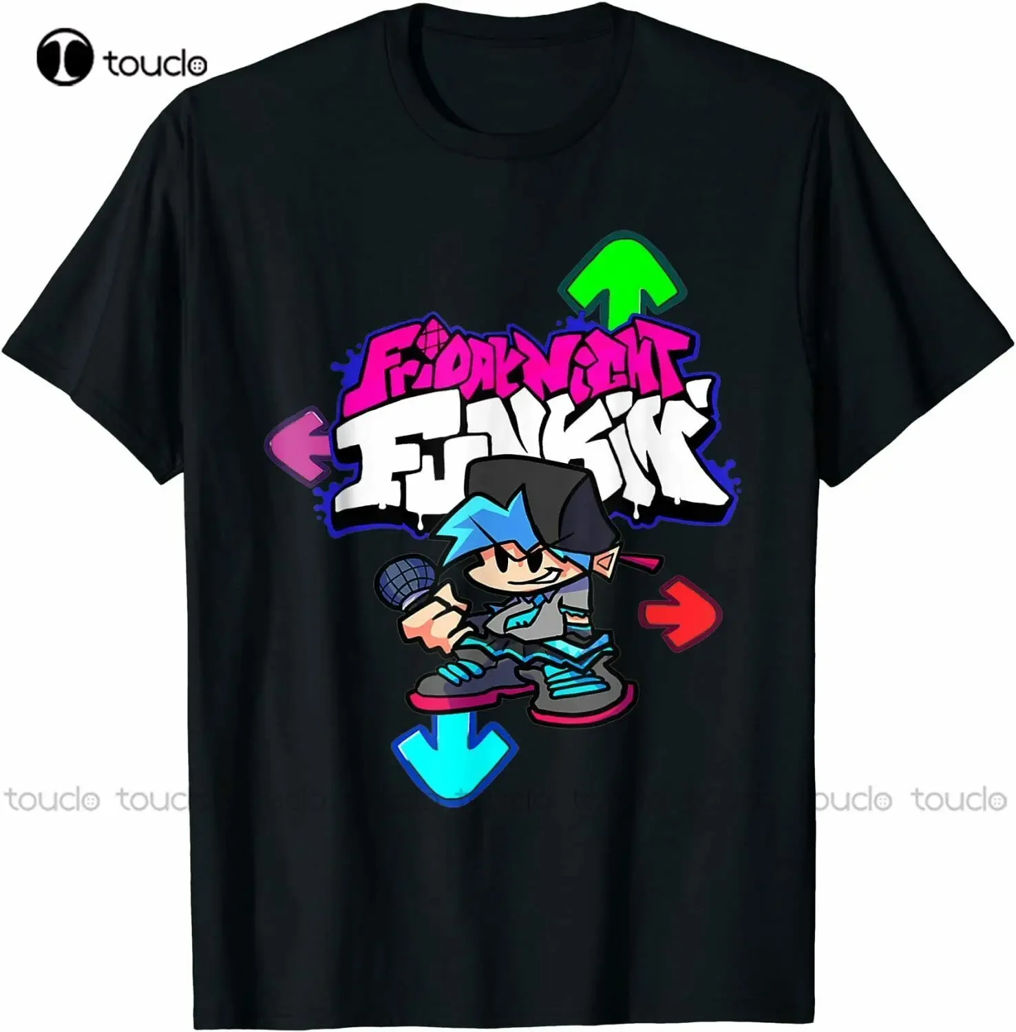 New Friday Night Funkin Game Battle For Women Kids T Shirt Black S 6Xl Funny Tee Golf Shirts Women Cotton Tee Xs-5Xl Unisex