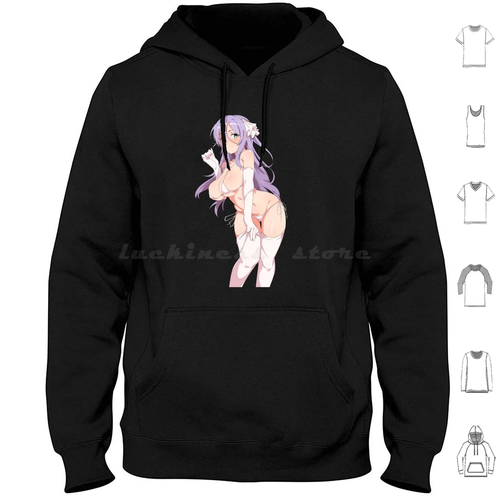 Sexy Hoshino Shizuru Lewd Boobs ( Princess Connect Re Dive Hentai Ecchi ) Hoodie cotton Long Sleeve Hoshino Shizuru Waifu