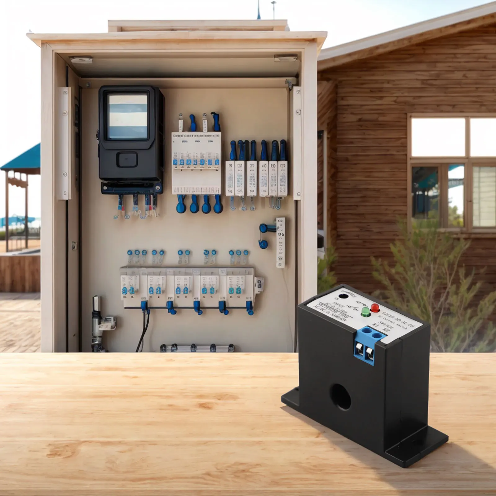 Self Sensing Switch System AC Current Sensing Switch Normally Open Switch AC Current Sensing Switch for ats for chint Circuit