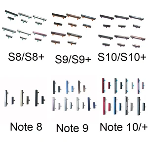 زر الصوت الخارجي لهاتف Samsung Galaxy Note 7 8 9 10 Plus تشغيل / إيقاف تشغيل حجم الهاتف المحمول الجديد أعلى 8 زر طاقة للمبيعات On7 - No3
