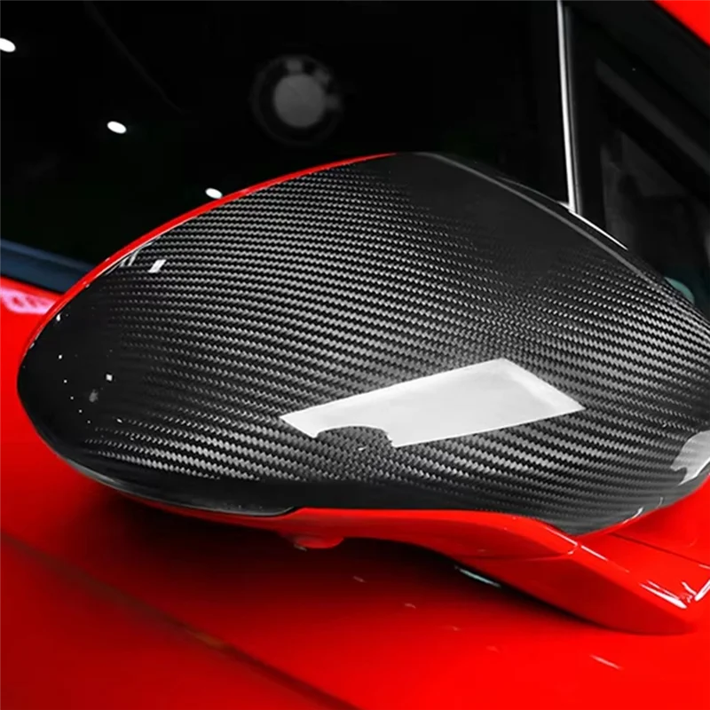 

Universall Car Rearview Mirror Cover Carbon Fiber Side Mirror Cover For Porsche Panamera 971 2017-2022 Car Accessories