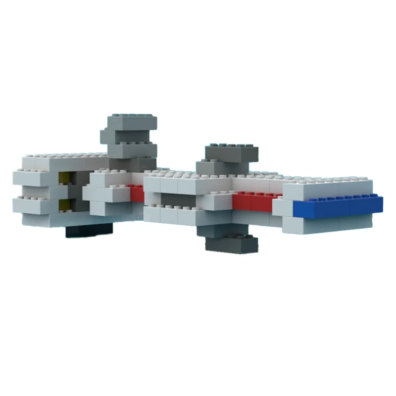 95 PCS Customize 2x4 Bockade Runner Model MOC Building Block Brick Educational Technology Assembly DIY Toy Birthday Gift