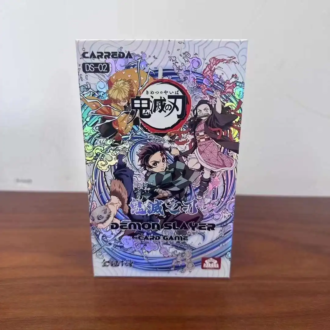 

New Anime Demon Slayer Cards Box Hobby Collection TCG Playing Game Kamado Tanjirou Kamado Nezuko Character Card