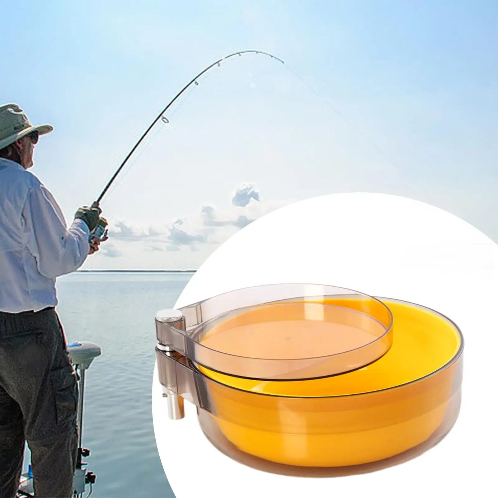 

Fishing Cage Feeder Fishing Lures Storage Box, Baits Box Storage Case Lure Container Fishing Tool