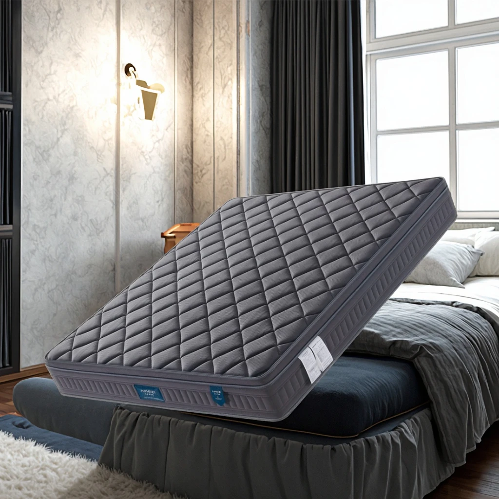 

10-12 Inch High Density Memory Foam Hybrid Mattress Queen King Size Rolled Pocket Coil Spring Latex Gel Gel Technology for Home