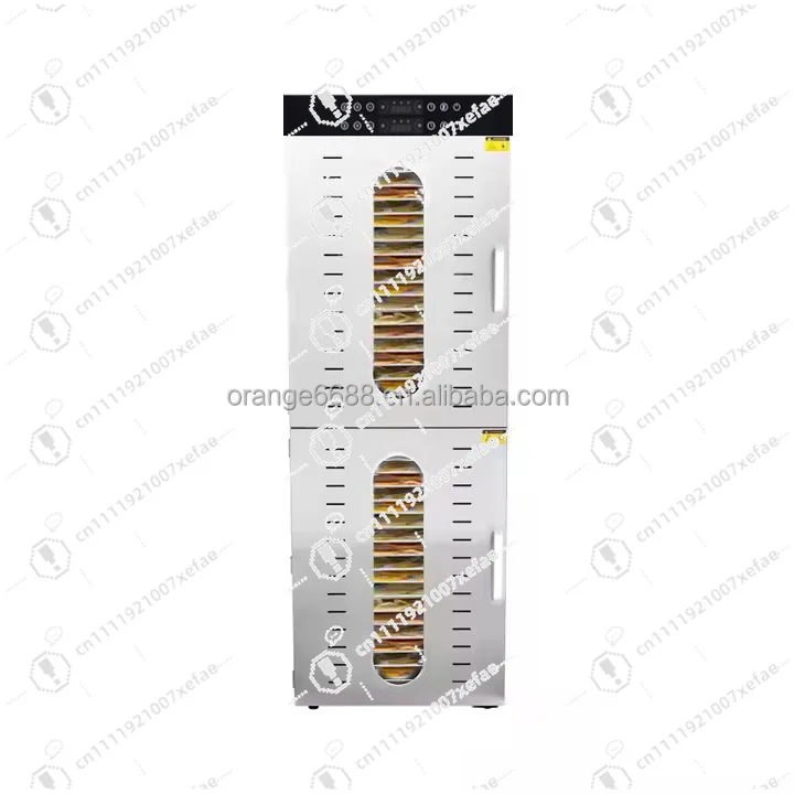 

Commercial 32-tray Industrial Food Dehydrator 110V 220V Heavy-duty Fruit and Vegetable Meat Dryer with Powerful Motor