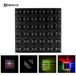 LED 36x10W RGBW 4in1 Blinder Matrix Beam Lighting DMX512 Stage Effect Lighting for DJ Party Dance Floor Bar Wedding