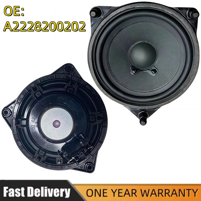 

4-дюймовый автомобильный передний левый или правый дверной динамик среднего диапазона для Mercedes-Benz C Class GLC C E S class W205 W213 W222 A2228200202