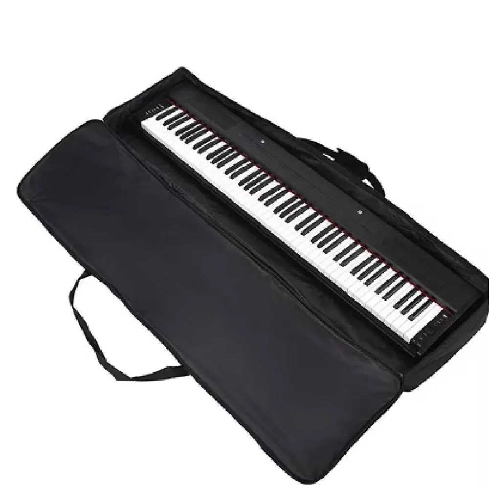 61/76 Keys Electronic Piano Bag Waterproof Oxford Cloth Thickened Handbag Keyboard Case 61/76 Keys Keyboard Bag Piano Cover images - 6