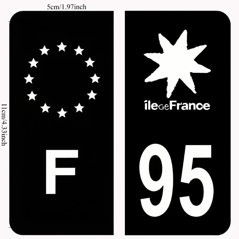 1set Isle of Man TT License Plate Vinyl Stickers, Waterproof Racing Decals For Car Motorcycle Side Body Modification Decor