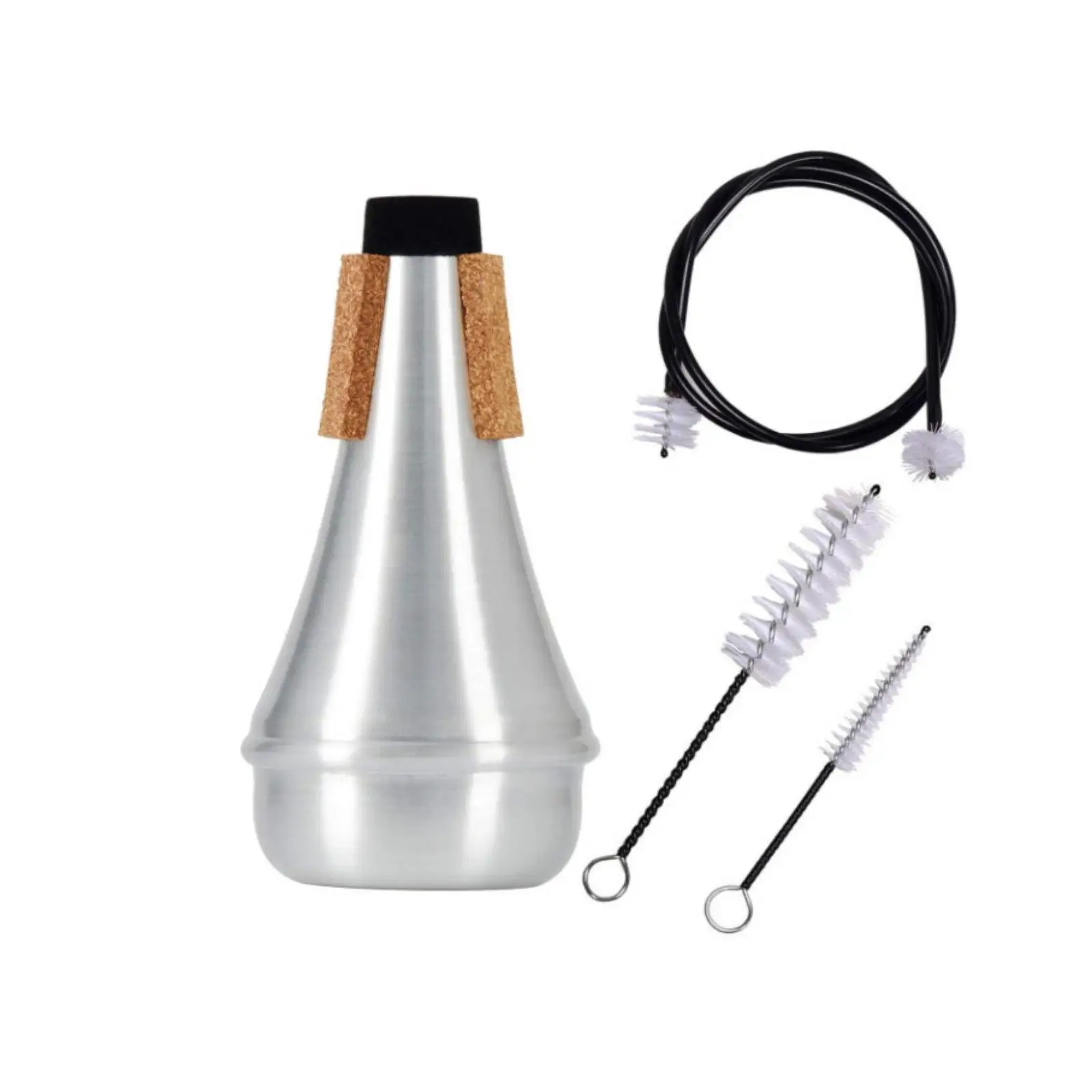 Trumpet Easy to Clean Trumpet Practice Mute Metal Body for Students