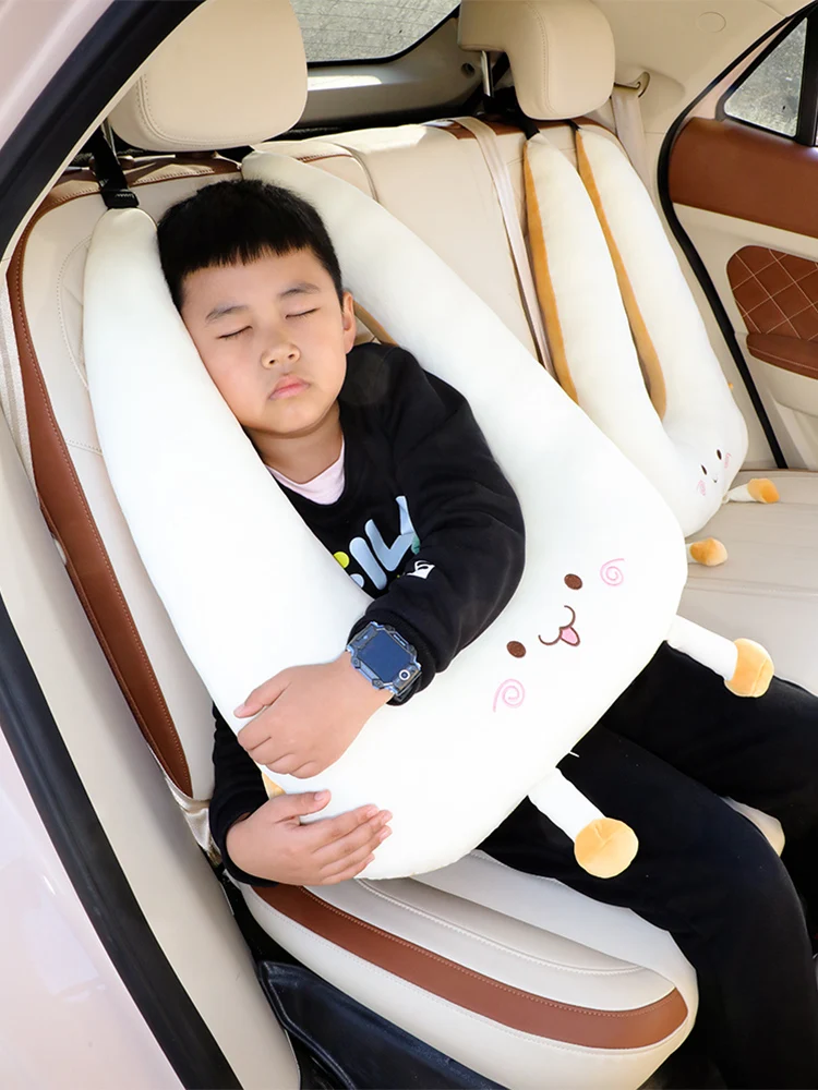 หมอนรองคอในรถยนต์สำหรับเด็ก ป้องกันการรัดคอ ช่วยพยุงศีรษะ สำหรับเด็กทารกในรถยนต์