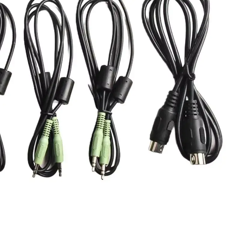 For U5 Link Radio Connector DIN8 To DIN8 With Power Interface For For ICOM Ham Radio For FT232RL USB Cable Data Control Accessor