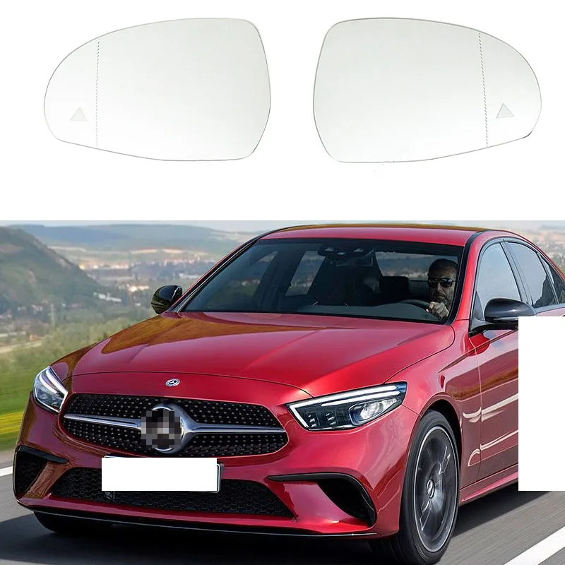 

Auto parts Heating blind spot warning Rearview mirror glass for Mercedes-Benz C-Class W206 2022-E Class W214 2024-W223 2021-GLC