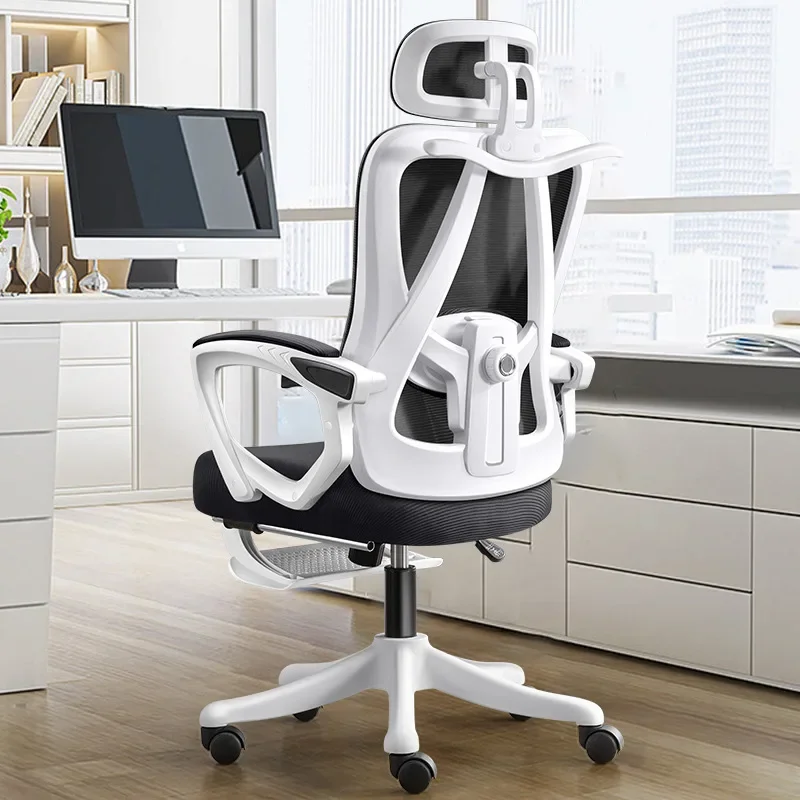 2026 Professional Furniture Manufacturer Office Chair with Footrest High Quality Modern New Product Luxury Ideas Mesh Office Cha