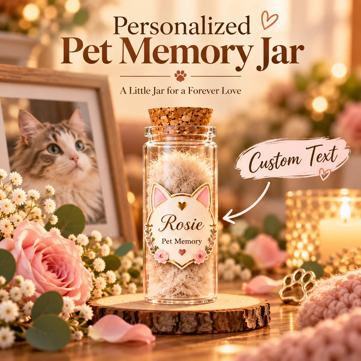 Custom Glass Jar Text Crystal Sticker Memory Jars with Cork Stopper Key Lock Elf Pendant Wish Bottles Keepsake for Wedding