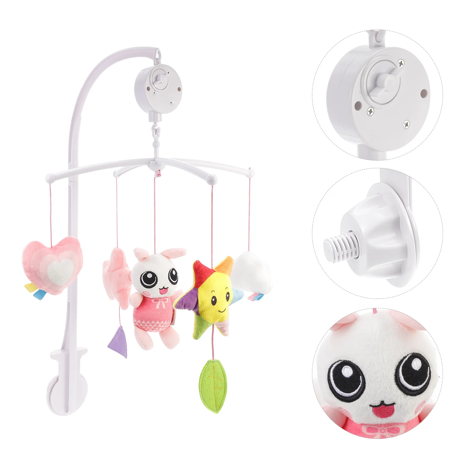 Mobile Phones Bracket Bed Bell Toy Baby for Crib Nursery Mobiles Rabbit Boy Room Decor Boys