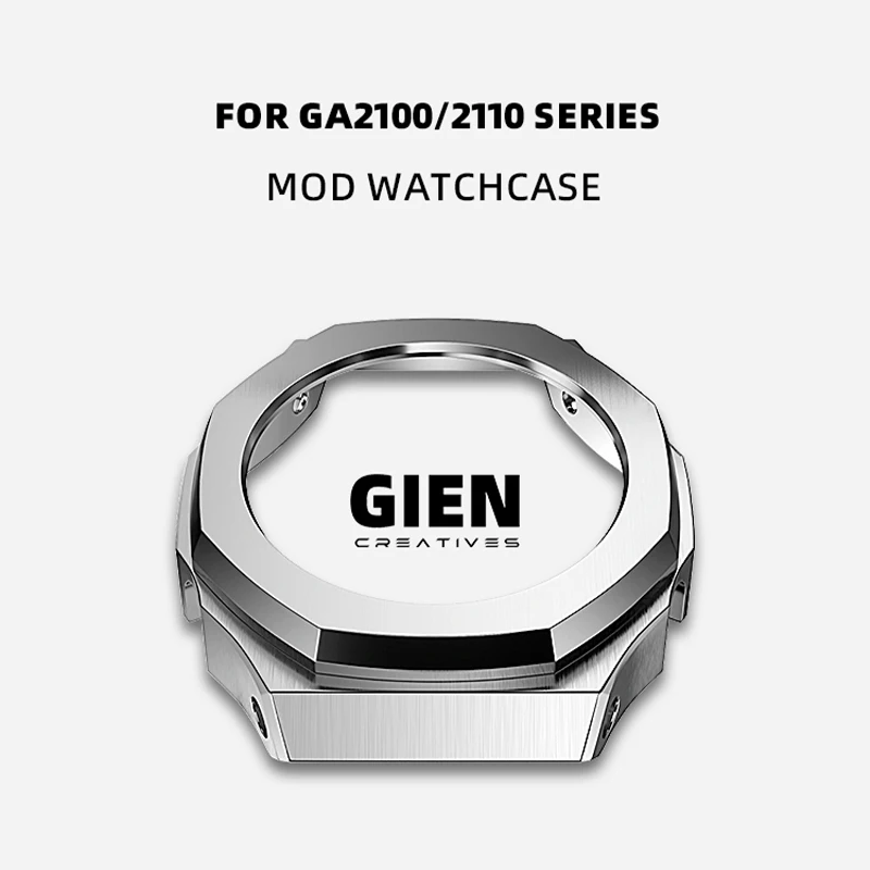 GienCreatives·CASIOAK for GA2100/GA2110 mod watchcase stainless steel Refit Parts