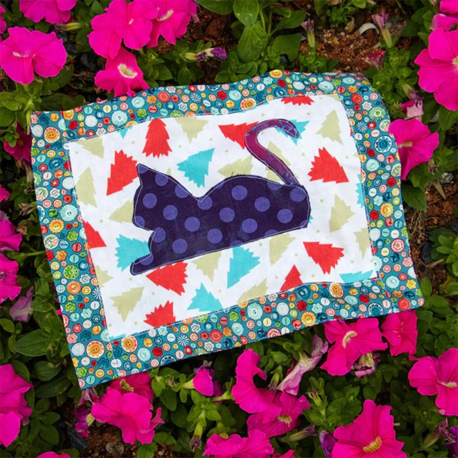 Cute Cat Shape DIY Quilting Ruler Creative Shapes Template Ruler for Improving Cutting Skills