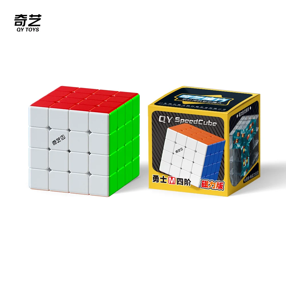 QiYi 2x2 3x3 4x4 7x7 Warrior M Pro Cube magique magnétique vitesse professionnelle Puzzle jouets éducatifs cadeaux de noël Cubo Magico jouets