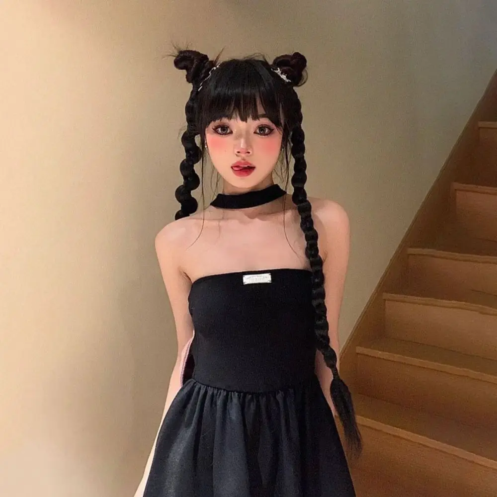 Aksesuarları Kauçuk Saç Bantları Kadınlar Için Saç Uzatma Büküm Örgü Halat Peruk Büküm Örgüler Peruk Saç Braider Vurgulamak At Kuyruğu