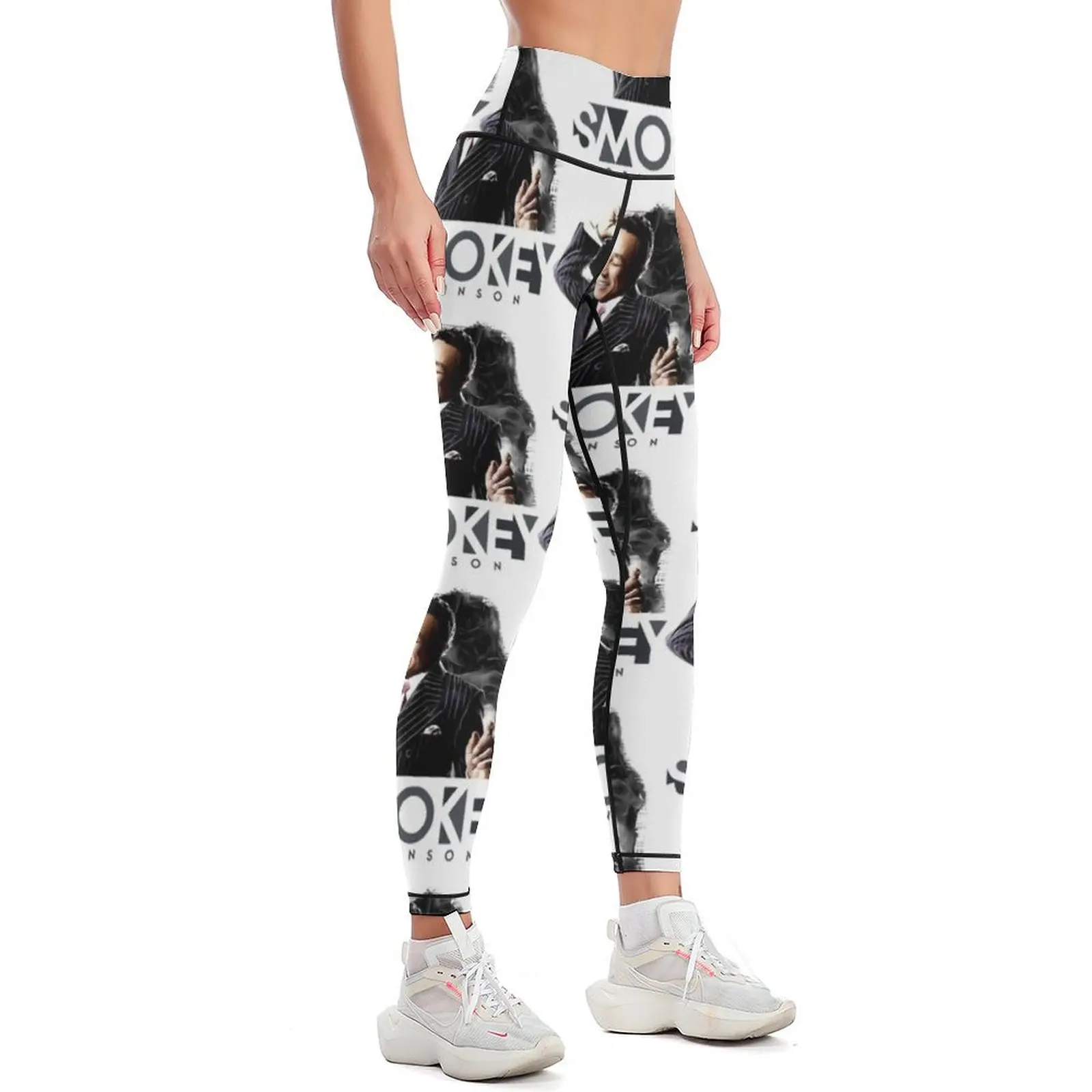 Smokey music Robinson (1) Leggings Women's high waist gym's clothing Women's tights Womens Leggings