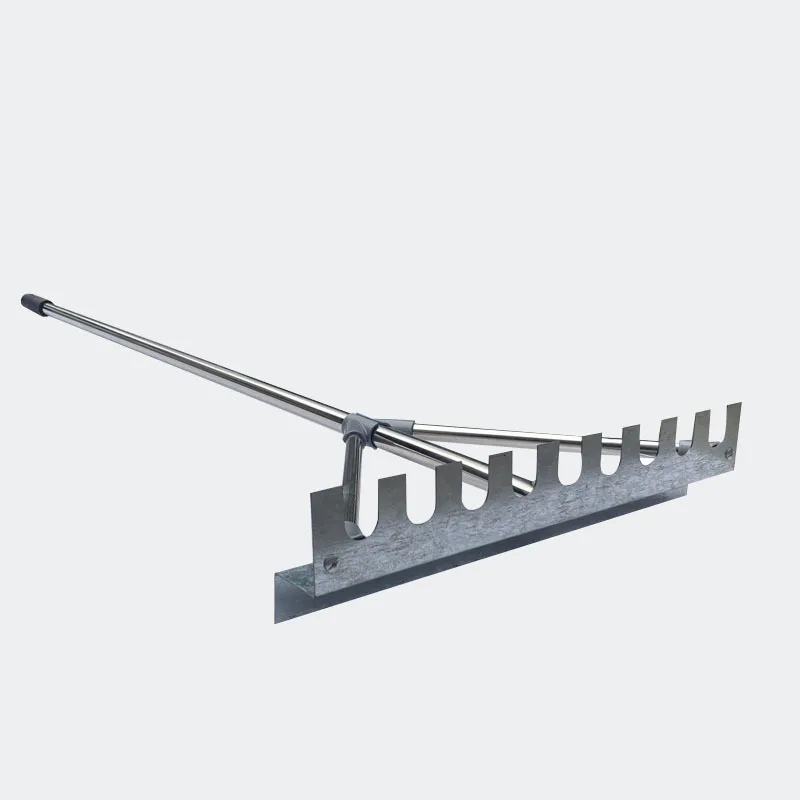 Sand Pit Leveler Iron Toothless Sand Leveling Board for Track Field Long Jump Rake Steel Heavy Duty Sandbox Playground Tool